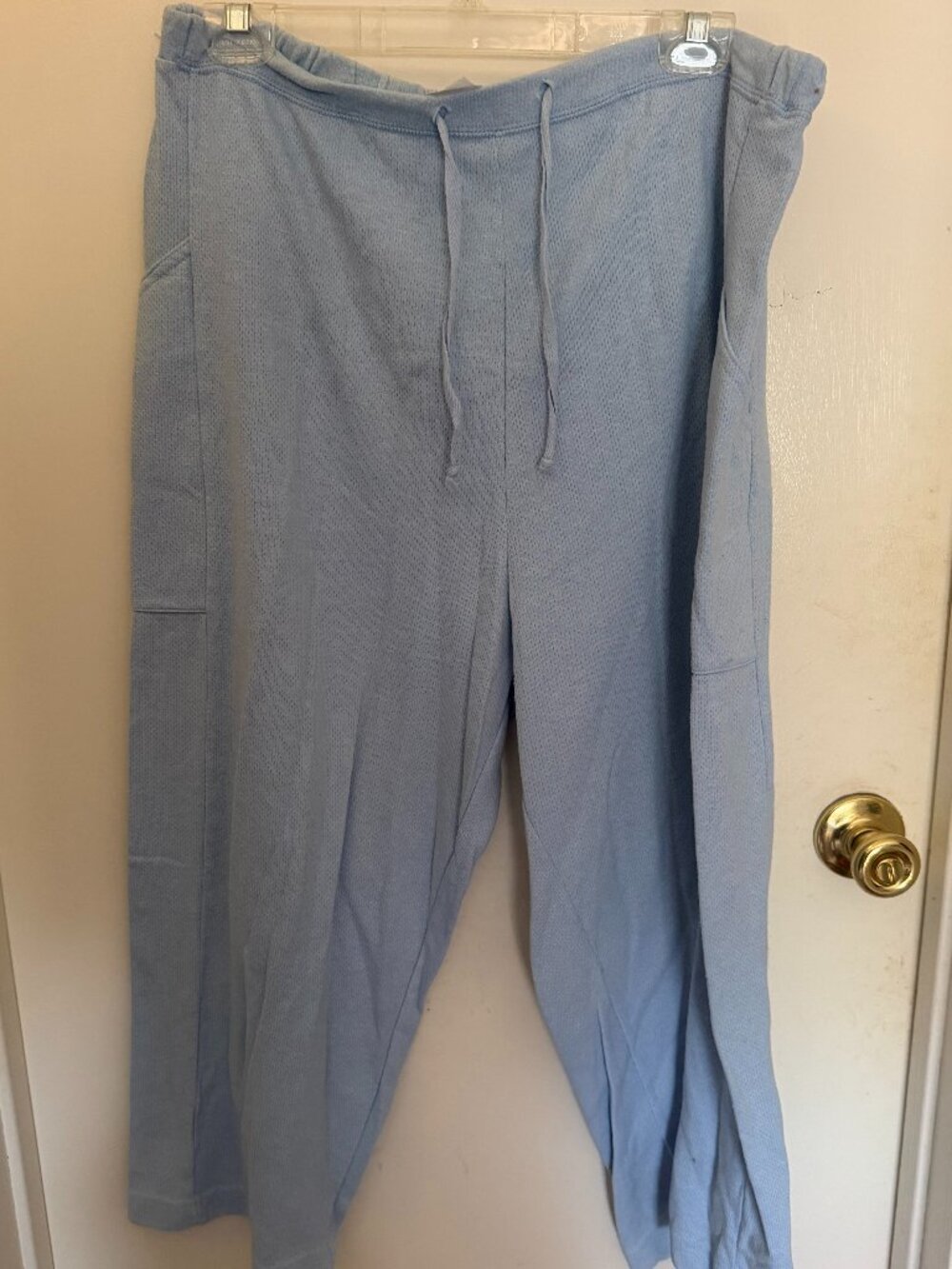 Athletic Works Baby Blue Lounge Pants W XL